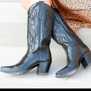 Dan Post Cowboy Boots Black size 7